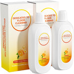 Nukisa orange floor cleaning solution front view bottle
