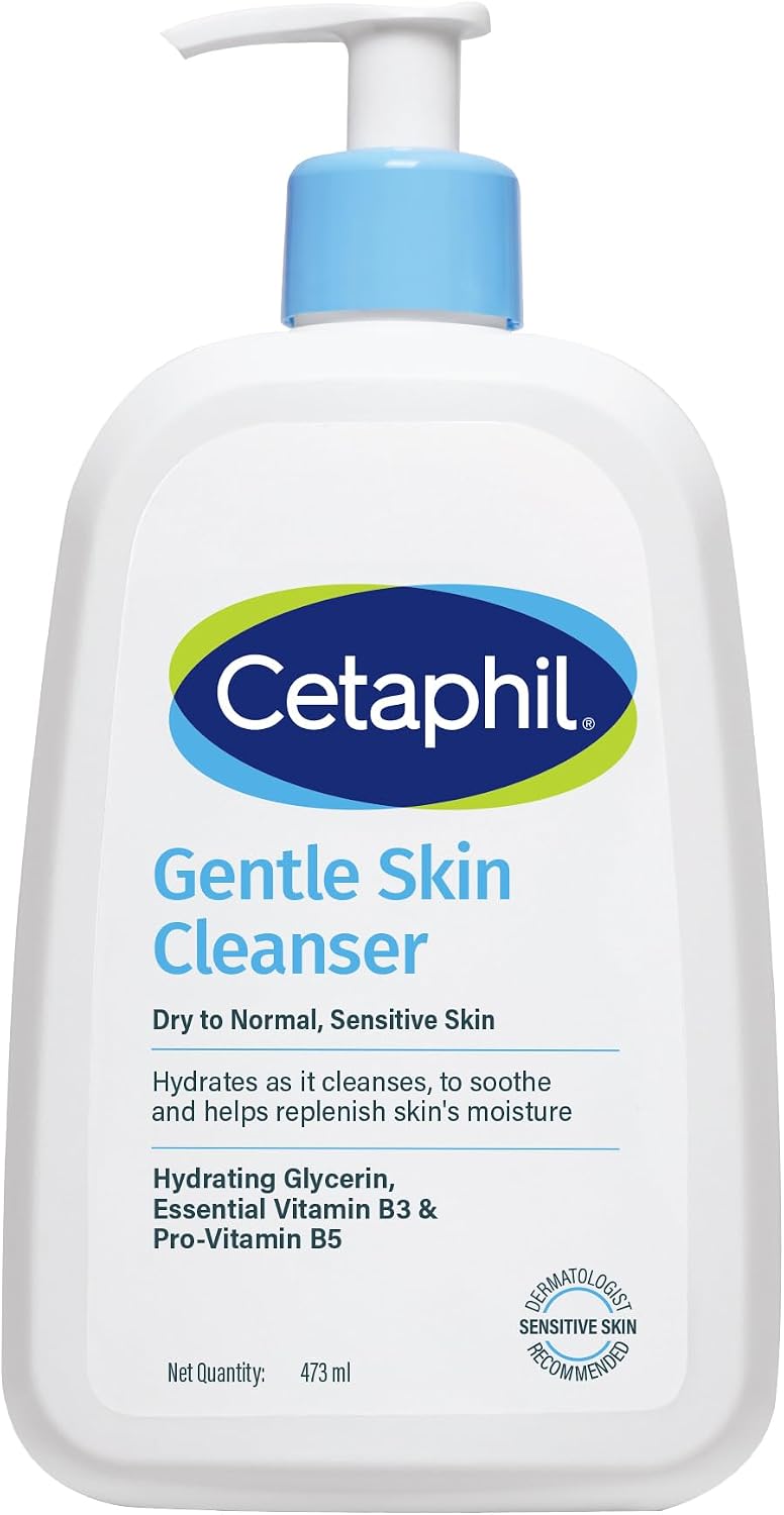 Cetaphil Gentle Skin Hydrating Face Wash 118ml, Paraben Free, Sulphate-Free Gentle Skin Hydrating Cleanser with Niacinamide, Vitamin B5 for Dry to Normal, Sensitive Skin - Image 13
