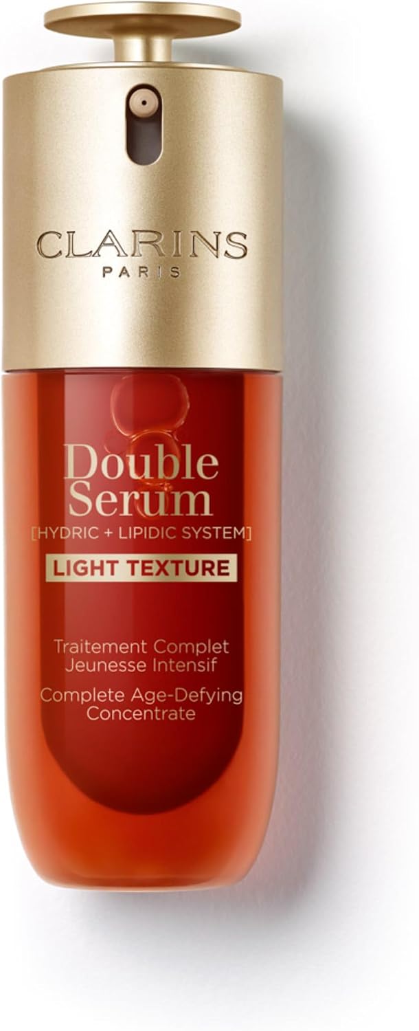 Clarins Double Serum Light Texture front view anti aging serum