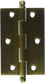 Deltana solid brass hinge paired presentation