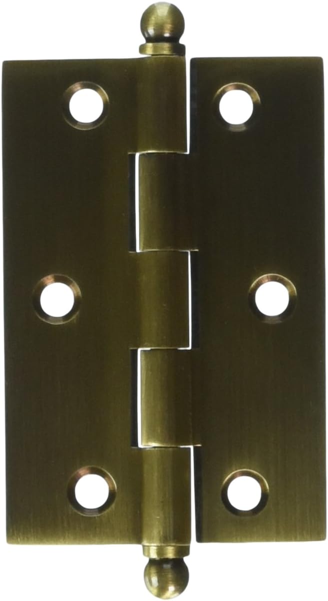Deltana solid brass hinge paired presentation