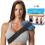 ComfiLife Knee Ice Pack with Wrap Reusable Hot & Cold Therapy Gel Pack Adjustable Compression Support for Injuries, Pain, Surgery, Arthritis, Meniscus and More - Image 9