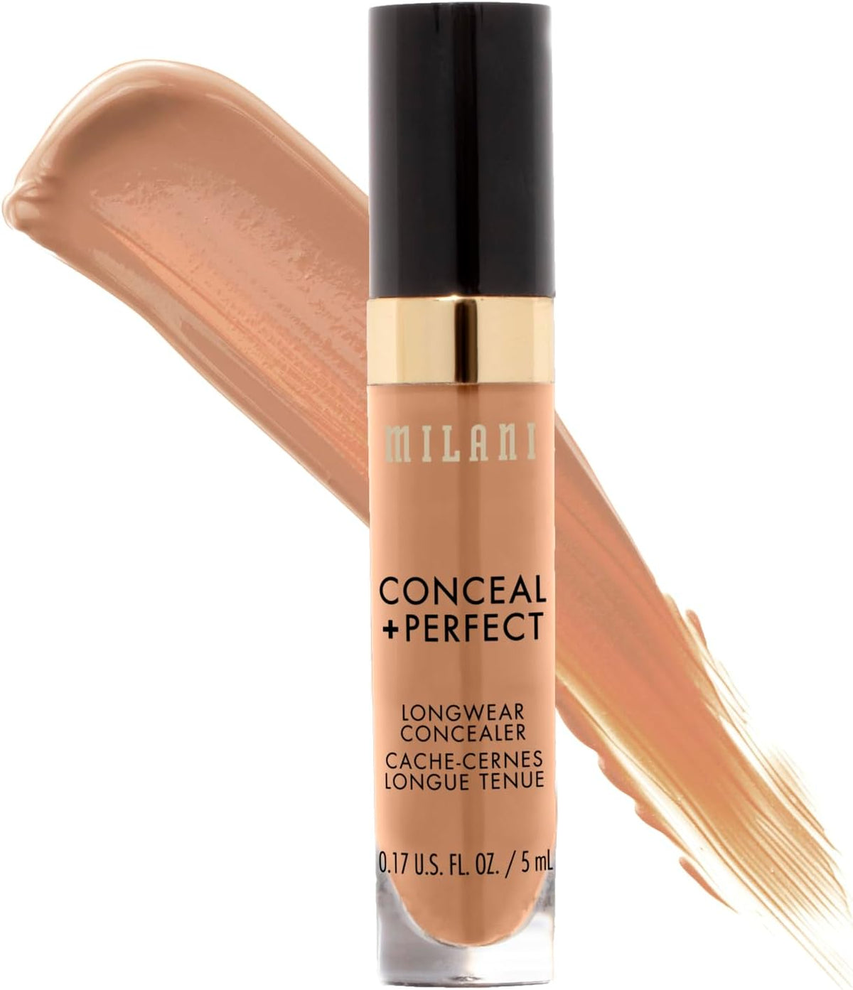 Milani Conceal + Perfect Longwear Concealer - Natural Sand (0.17 Fl. Oz.) Vegan, Cruelty-Free Liquid Concealer - Cover Dark Circles, Blemishes & Skin Imperfections for Long-Lasting Wear - Image 10