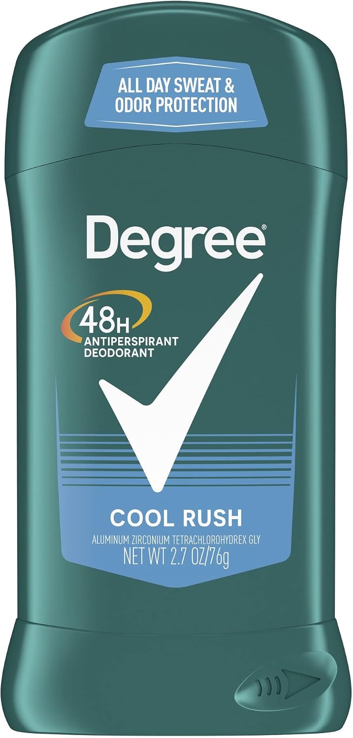 Degree Men Cool Rush Antiperspirant front view container
