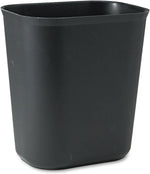 Rubbermaid fire resistant trash can interior corner view