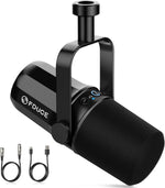 FDUCE SL40 dynamic microphone front view with all-metal body