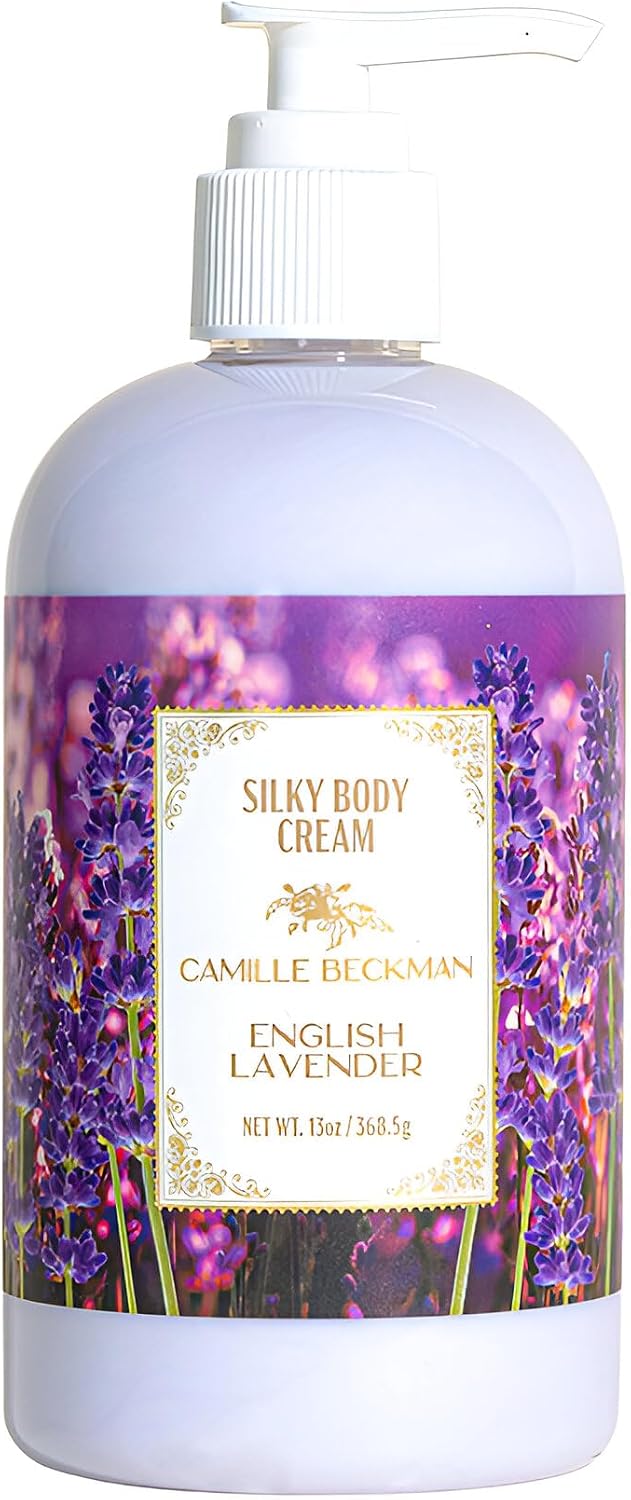 Camille Beckman unscented lotion back label details