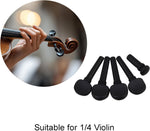 Lovermusic acoustic violin peg and tailpin components