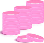 Lesnala 24Pcs Glow in the Dark Silicone Bracelets 8 Colors for Party Events | Luminous Neon Rubber Wristbands,Party Favors for Concert Carnival Wedding,Night Jogging-Assorted Accessories - Image 14