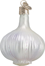 Old World Christmas Garlic Glass Blown Ornament front view