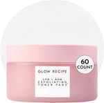 Glow Recipe LHA and AHA Watermelon Toner Pads pink opaque jar front view