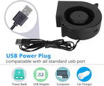 Bewinner brushless blower fan integrated 3-speed controller