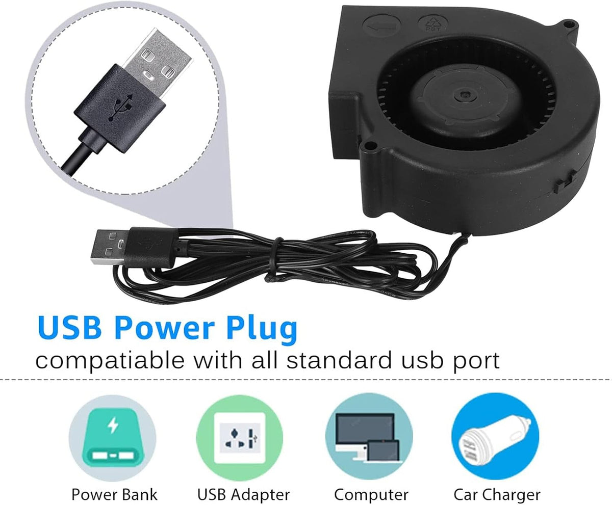 Bewinner brushless blower fan integrated 3-speed controller