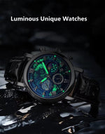 MINILUJIA rotating earth globe watch side profile