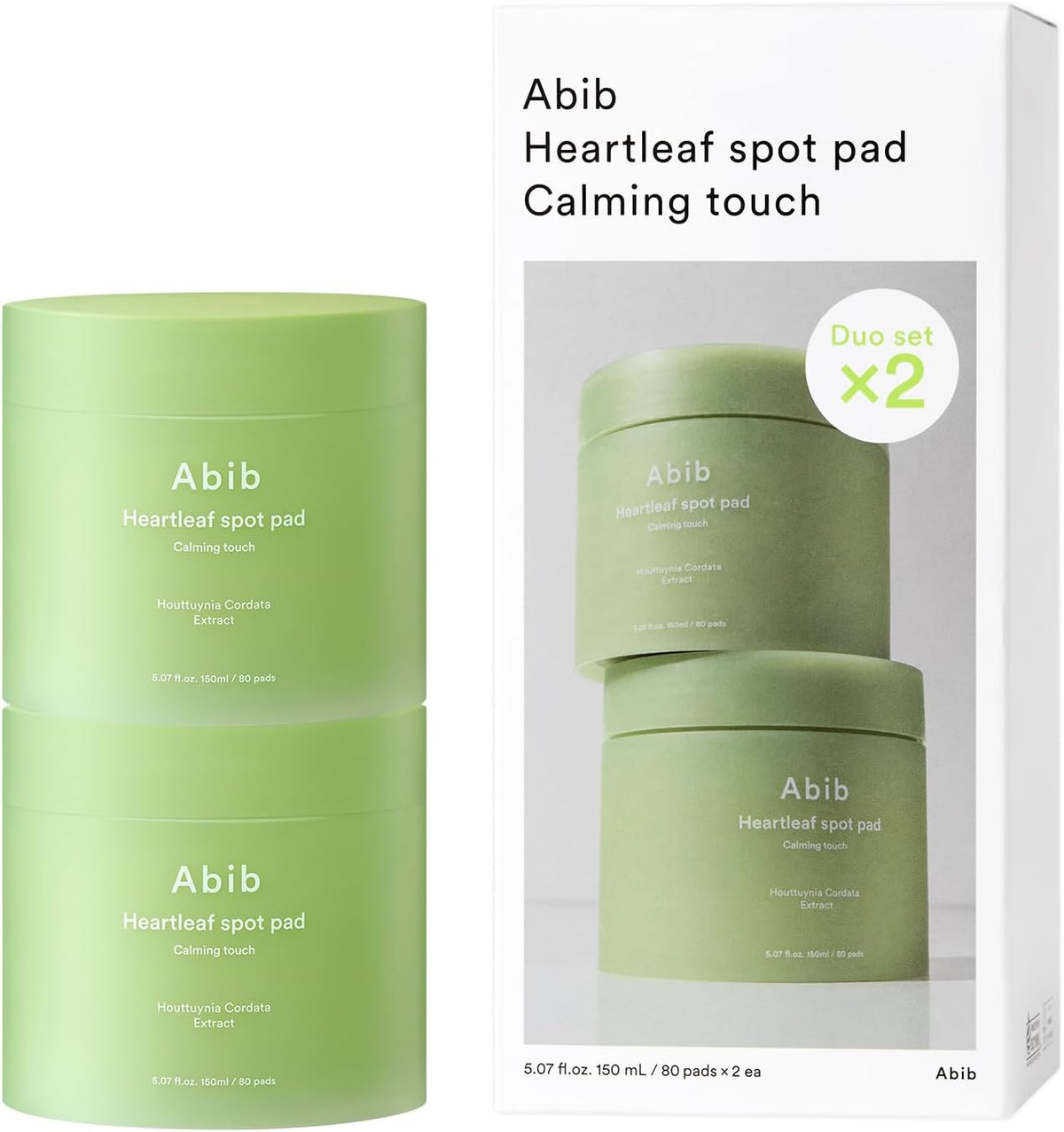 Abib Heartleaf Spot Pad Calming Touch 80pads 5.07 fl.oz. | Korean Acne Soothing Toner Pads for Face, Cleansing, Disposable, Exfoliant, Skin Care - Image 13