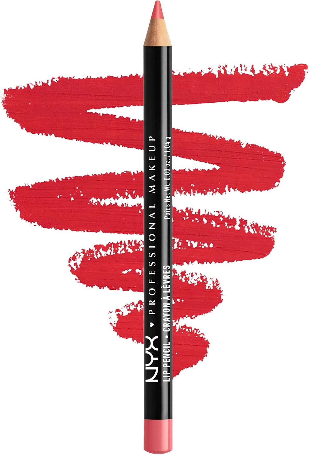 NYX Professional Makeup Slim Lip Pencil front view and packaging