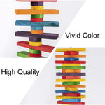 Sixteen inch and twelve inch pet safe parrot enrichment toys