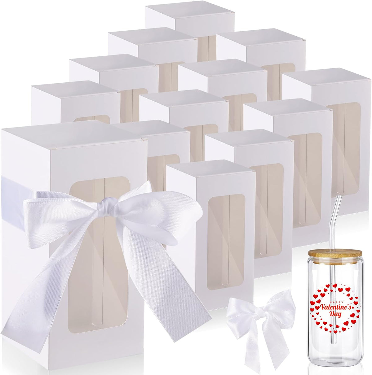 Fulmoon bulk packaging set of 36 boxes stacked together