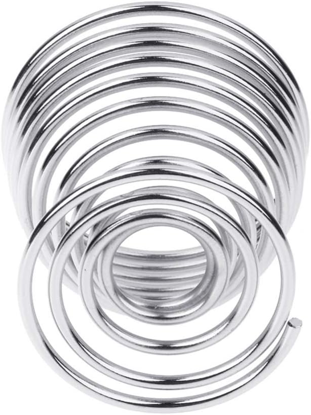 Jyukan beauty blender drying stand showing spiral carbon steel structure