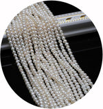 LHJ natural pearl beads front view for jewelry making