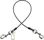 Dog Seat Belt Harness for Car,2pcs Dog Seatbelt of Coated Wire Leash Safety Restraint,No Chew Tether Cable Vehicle Dogs Accessories,Double Clips & Latch (2 Pack Black, 32 inch/80 CM) - Image 12