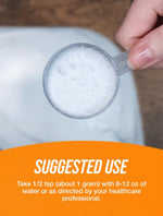 BulkSupplements clean vegan unflavored pre workout mix showing serving size details
