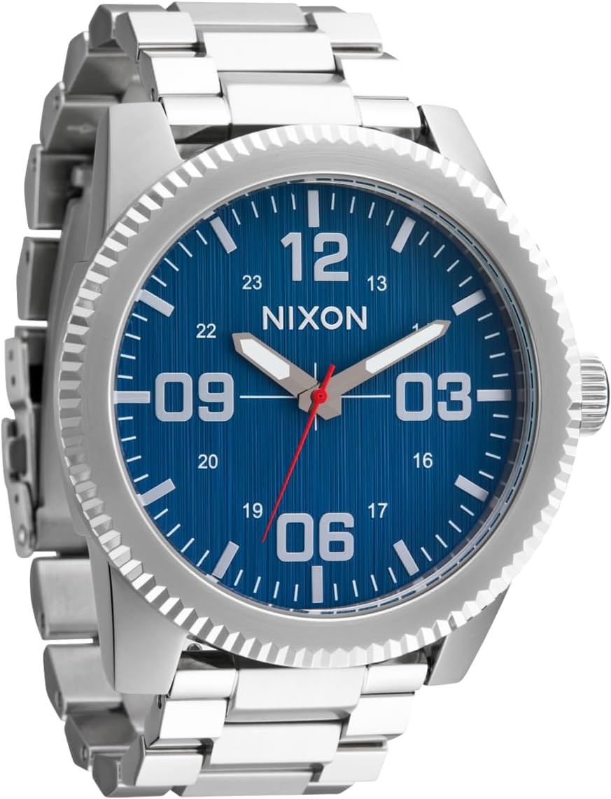 Nixon Corporal SS A346. 100m Water Resistant XL Men's Watch (48mm Watch Face. 24mm Stainless Steel Band) | (48mm Watch Face, 24mm Stainless Steel Band) - Image 10