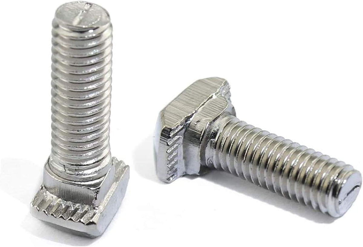 SDY 20 pieces M8 x 20mm T slot drop in bolt front view