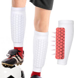 Linkidea soccer shin guards for kids youth front view protector