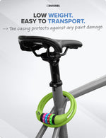Protective PVC coating detail on Büchel security cable
