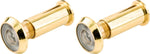 Exterior angle view of bronze door viewer