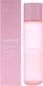 Medicube Triple Collagen Toner front view pink bottle
