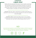 Desert Essence Castile Liquid Soap pump dispenser closeup