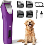 Professional Dog Clippers for Grooming, 2 Speed Pet Grooming Kit with Detachable Metal Blade for Thick Curly Matted Coats Low Noise Heavy Duty Cordless Hair Trimmer - Image 12