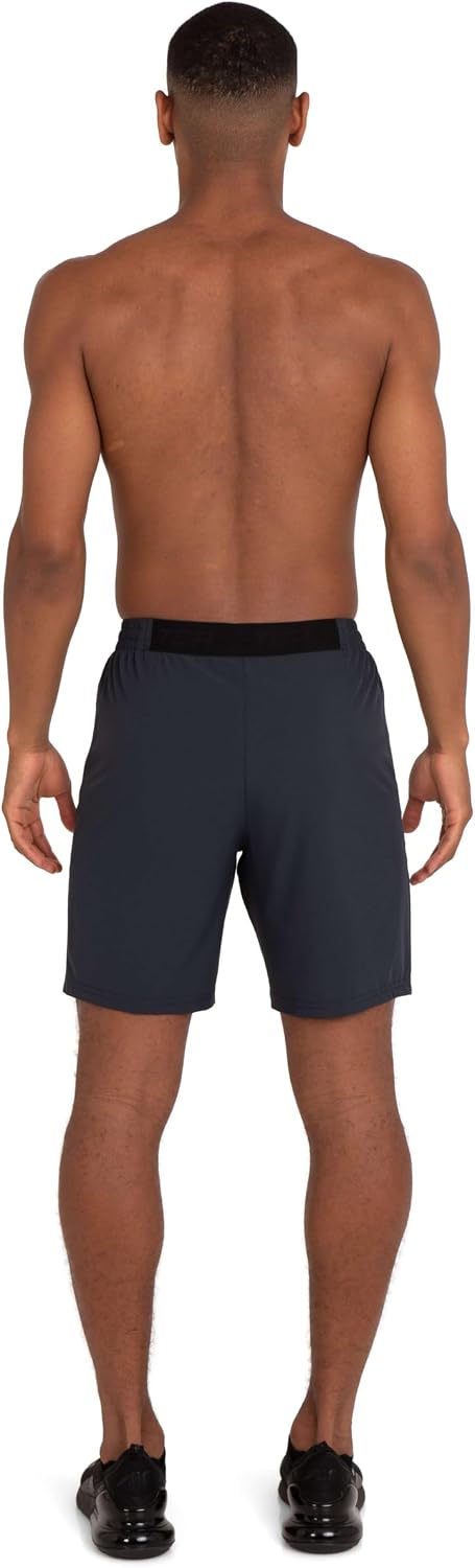 TCA men's sports shorts lifestyle view in small size