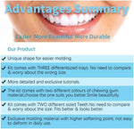 Dentureway kit packaging showing contents for partial denture repair