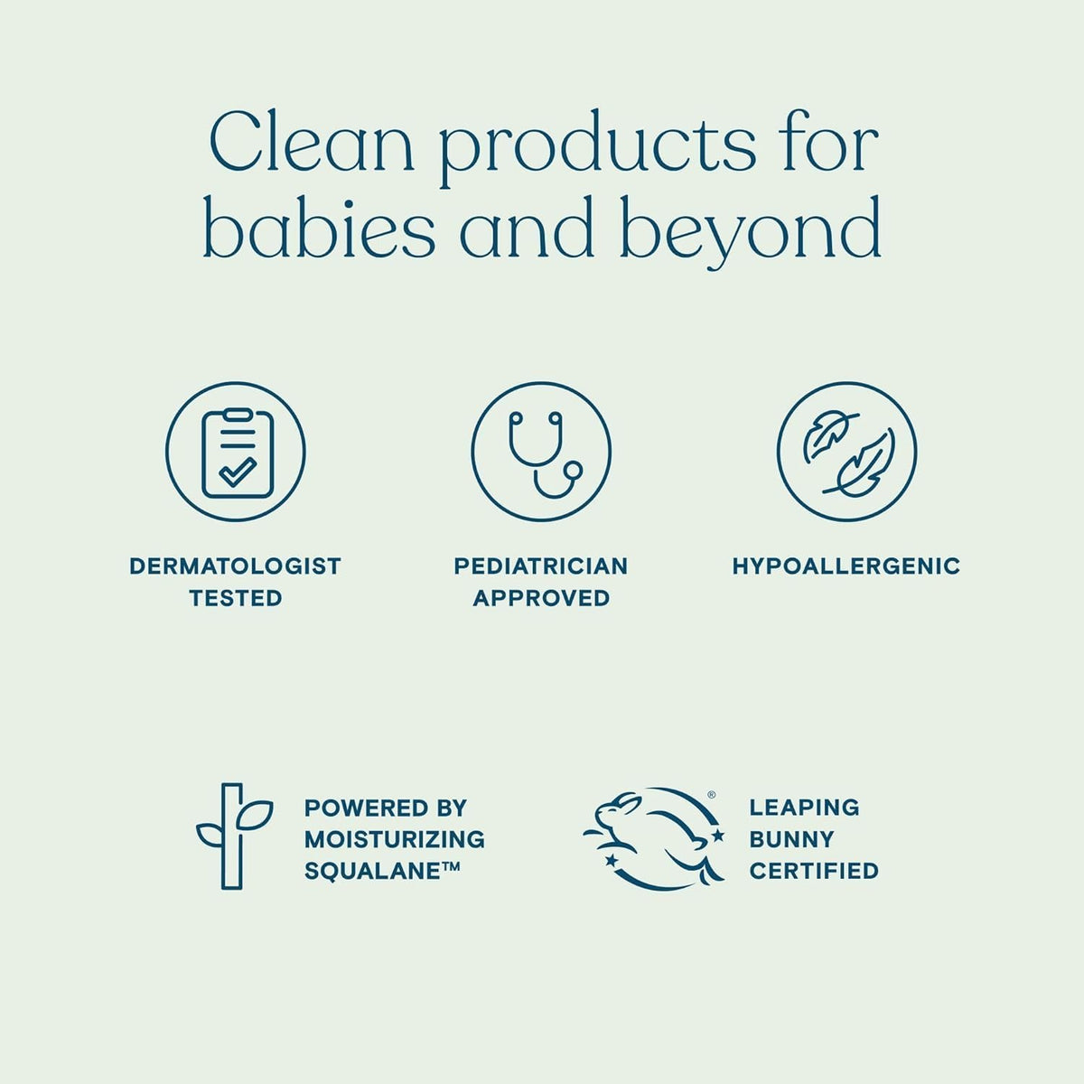 Back label of Pipette mineral sunscreen showing directions and ingredients