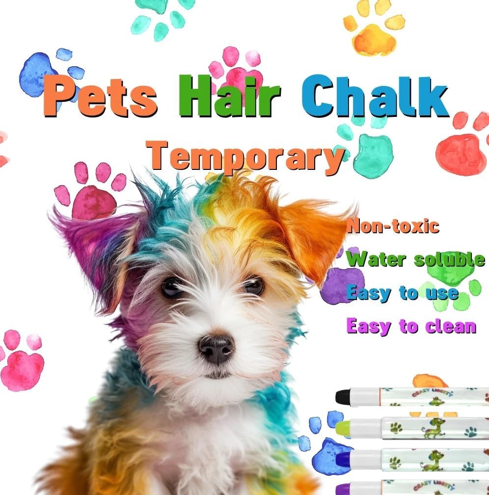 Crazy Liberty pet hair dye kit front box set imported USA