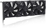 Wathai 3x90mm GPU cooler fans front view for graphics card cooling