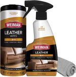 Weiman Leather Cleaner and Conditioner bottle front view professional leather care