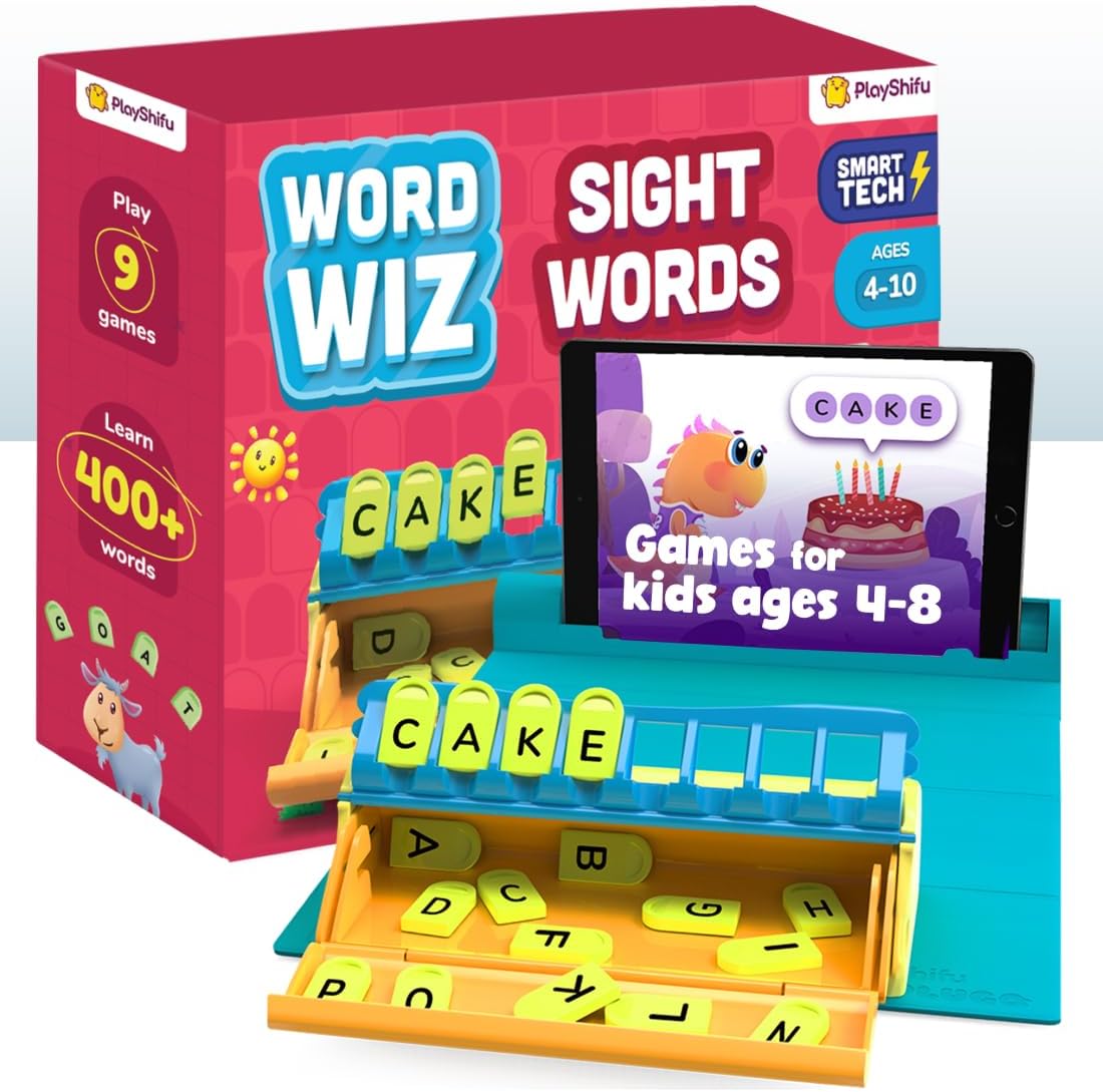 PlayShifu Word Wiz Plugo Letters learning kit box and contents