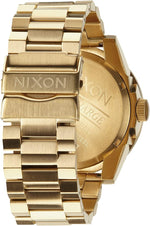 Nixon Corporal SS watch close-up of the dial and numerical hour markers