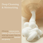 Instructions on back of I'm From Rice Whip Cleanser box