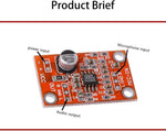 Acxico AD828 preamp module close up circuit board details
