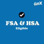 Gas-X authentic imported USA packaging display