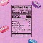 Starburst Spring Berry Burst jelly beans bag back view showing ingredients