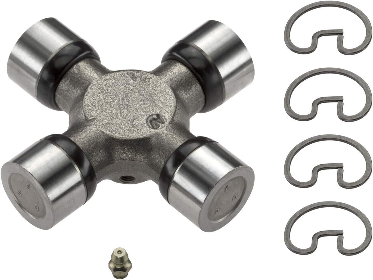 MOOG 330 universal joint front view of cross and bearing cups