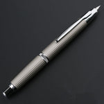 erofa Majohn A1 Press Fountain Pen with Box, Retractable Extra Fine Nib Metal Matte Black Ink Pen with Converter for Writing (No Clip Version) - Image 13