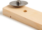 Aerodynamic tungsten canopy weight profile shot