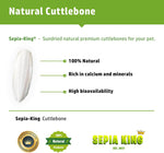 Authentic Sepia King natural mineral supplement side view showing thickness